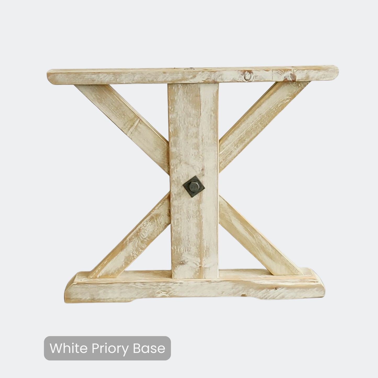 Reclaimed Priory Frame Base Dining Table