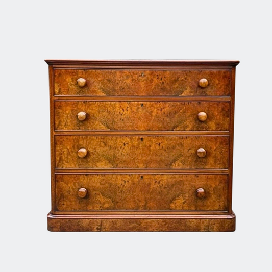Victorian Walnut Chest of Drawers