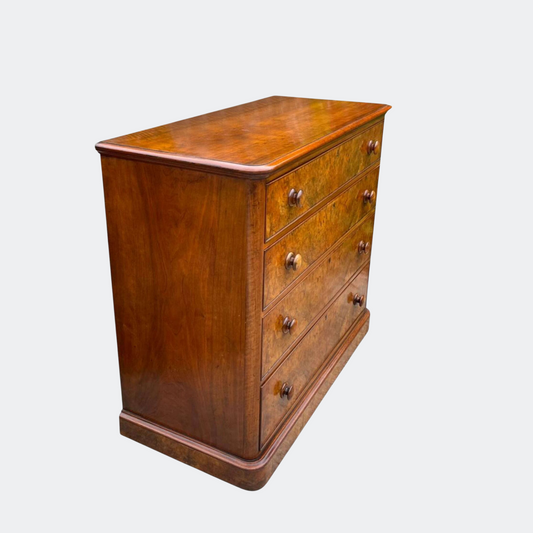 Victorian Walnut Chest of Drawers