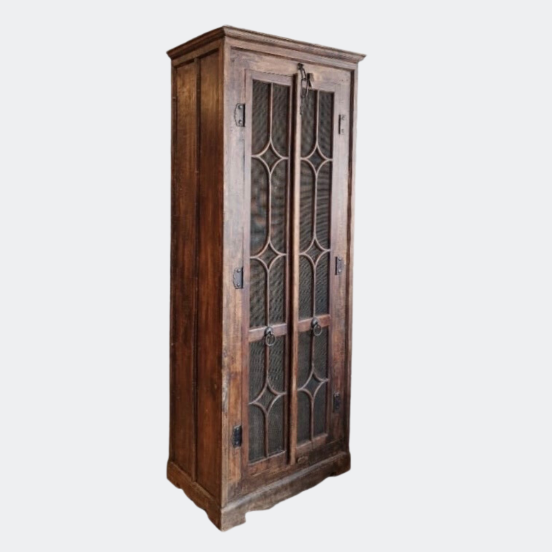 Antique Indian Hardwood Cupboard