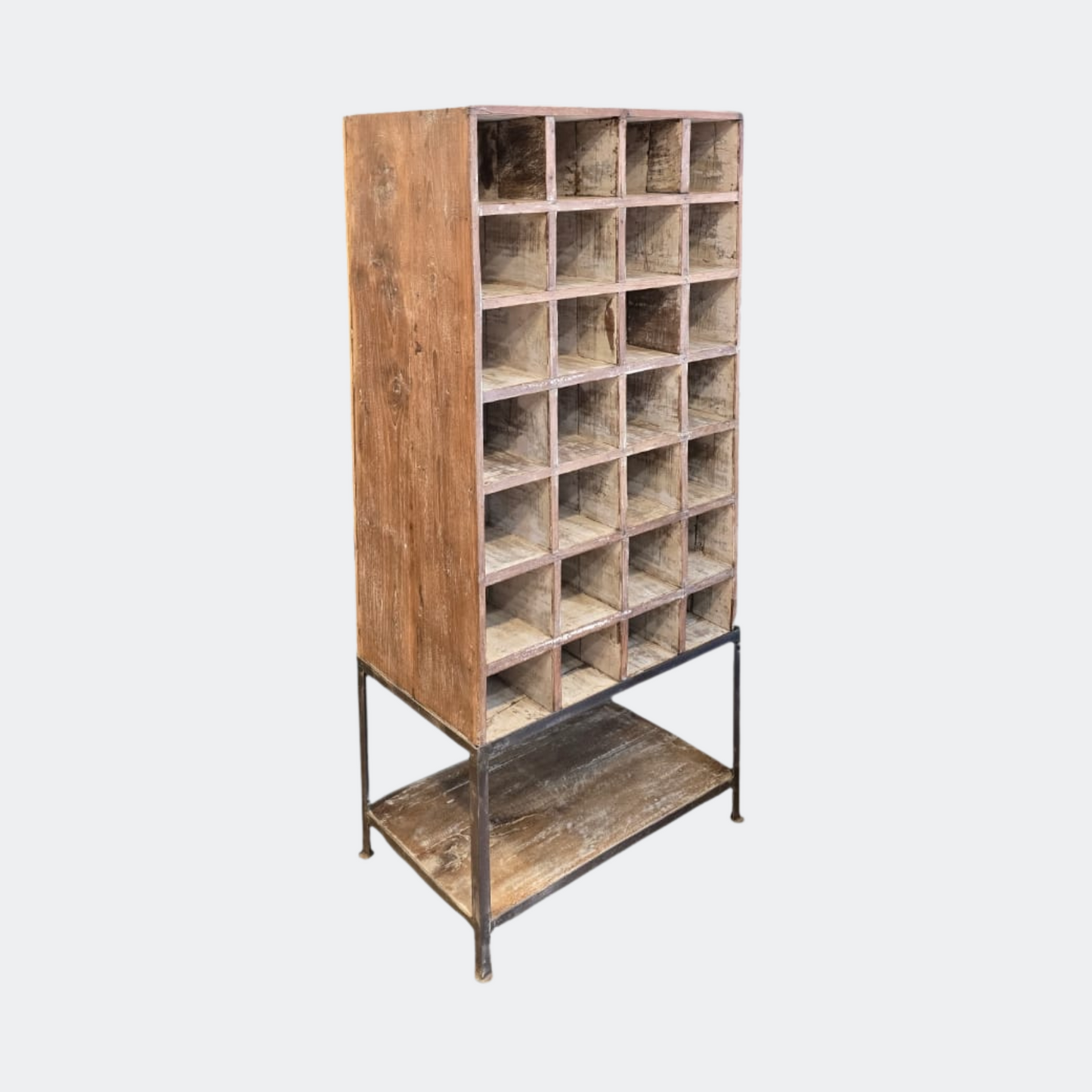 Industrial Wooden Pigeon Hole Unit