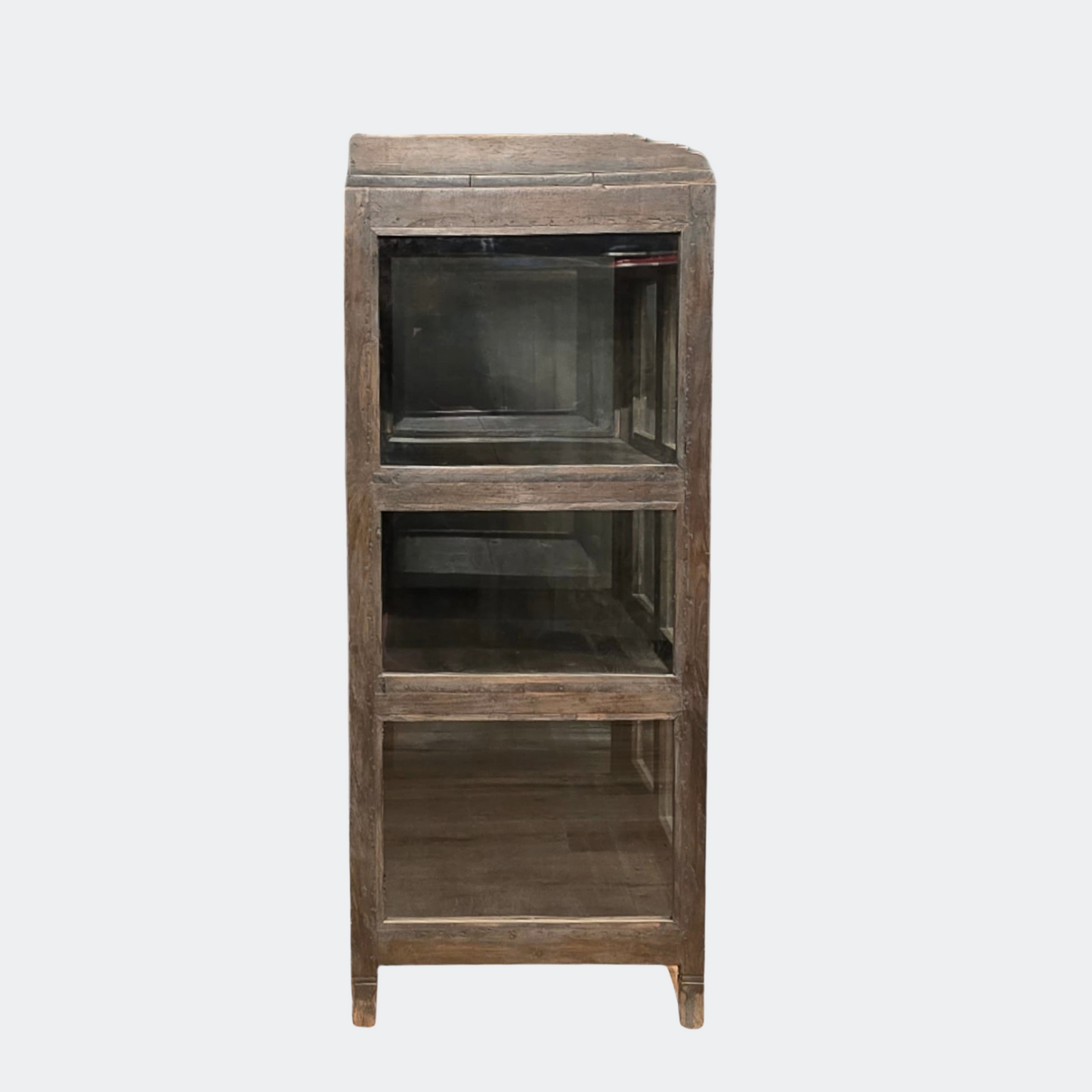 Oak Shop Display Cabinet