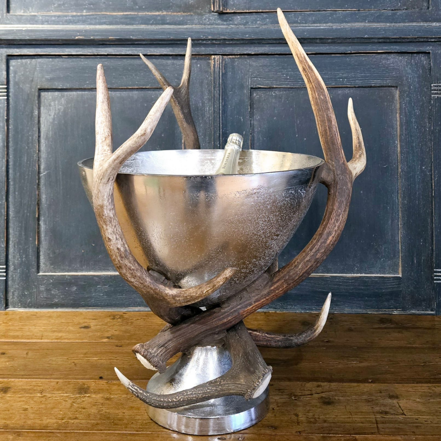 Antler Stainless Steel Champagne Cooler