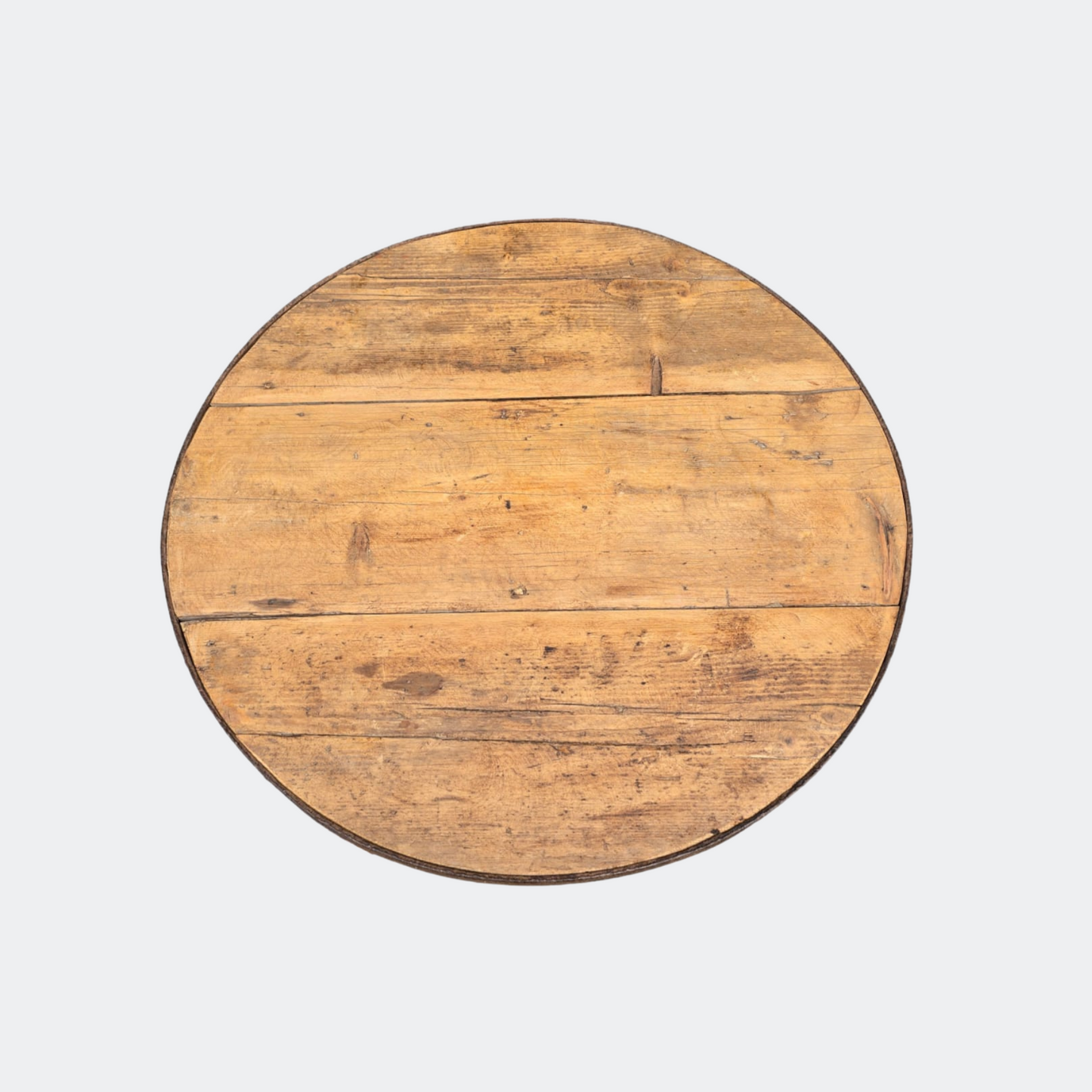 Rustic Round Coffee Table