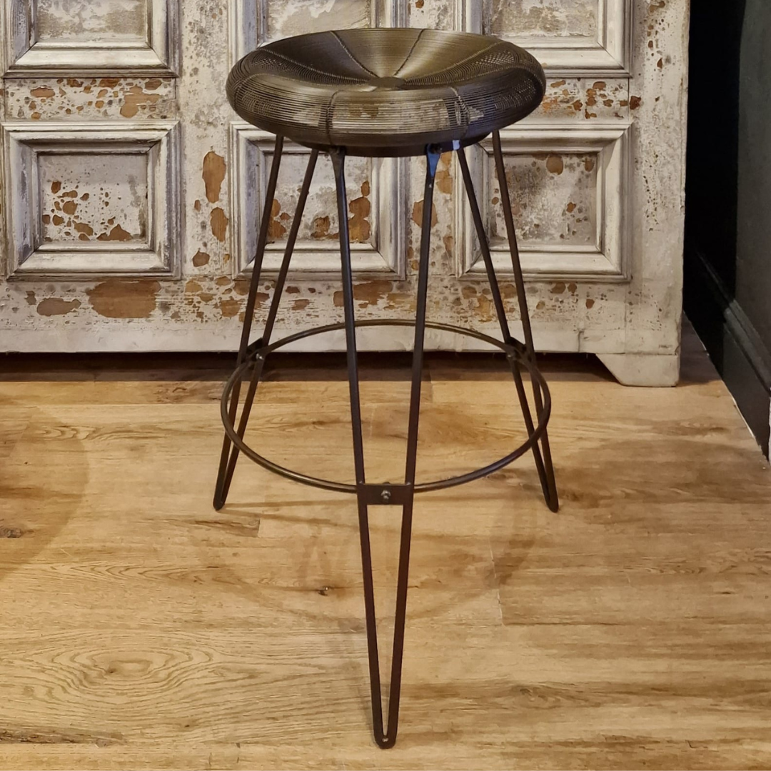 Wire Metal Stool