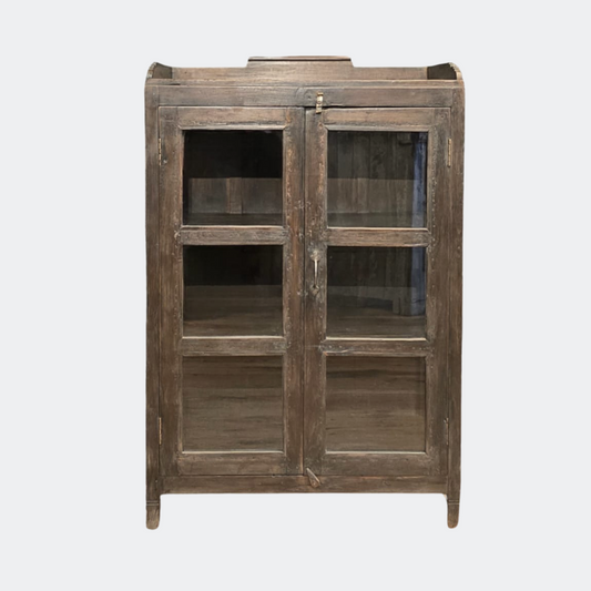 Oak Shop Display Cabinet