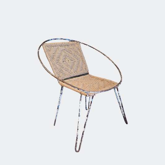 Rustic Woven Retro Chair