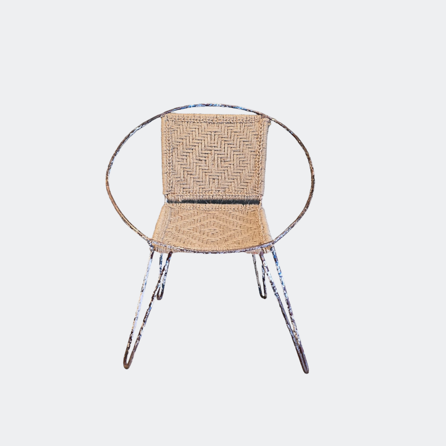 Rustic Woven Retro Chair